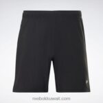 رجال أسود شورت قوة 3.0 Reebok 0NZ0F1153 - Image 6