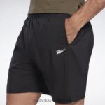 رجال أسود شورتات السرعة 2.0 Reebok 0NZ0F1296 - Image 5