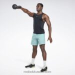 رجال أسود لي ميلز bodypump Activchill القميص Reebok 0NZ0F1258 - Image 2