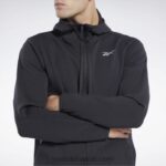 رجال أسود هودي بسحاب دريم بلند Reebok 0NZ0F1255 - Image 4