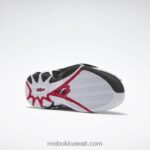 رجال الأساسية أسود / أبيض ftwr / أحمر متجه أحذية كرة السلة الانفجار Reebok 0NZ0F1339 - Image 5