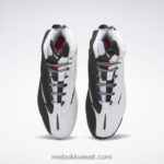 رجال الأساسية أسود / أبيض ftwr / أحمر متجه أحذية كرة السلة الانفجار Reebok 0NZ0F1339 - Image 6