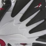 رجال الأساسية أسود / أبيض ftwr / أحمر متجه أحذية كرة السلة الانفجار Reebok 0NZ0F1339 - Image 8