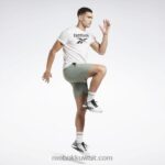 رجال الانسجام الأخضر شورت جاهز للتمارين الرياضية Reebok 0NZ0F1109 - Image 2
