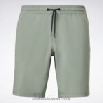 رجال الانسجام الأخضر شورت جاهز للتمارين الرياضية Reebok 0NZ0F1109 - Image 6