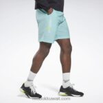 رجال البط البري شبه الكلاسيكي شورت منسوج خفيف الوزن من les mills Reebok 0NZ0F1298