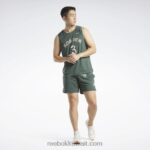 رجال الطباشير الأخضر أعلى خزان جيرسي Reebok 0NZ0F1299 - Image 2