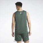 رجال الطباشير الأخضر أعلى خزان جيرسي Reebok 0NZ0F1299 - Image 3