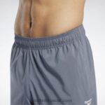 رجال رمادي بارد 6 أساسيات التدريب سروال محبوك غير مُبطن Reebok 0NZ0F1097 - Image 7