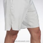 رجال رمادي نقي 2 شورت قوة جاهز للتمرين Reebok 0NZ0F1355 - Image 5
