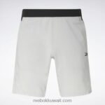 رجال رمادي نقي 2 شورت قوة جاهز للتمرين Reebok 0NZ0F1355 - Image 6