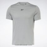 رجال رمادي نقي 3 تي شيرت مزيج جاهز للتمارين الرياضية Reebok 0NZ0F1229 - Image 6