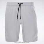 رجال رمادي نقي 3 شورت جاهز للتمارين الرياضية Reebok 0NZ0F1096 - Image 6