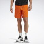 رجال سحق أورانج S23-r شورت جاهز للتمارين الرياضية Reebok 0NZ0F1156