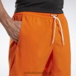 رجال سحق أورانج S23-r شورت جاهز للتمارين الرياضية Reebok 0NZ0F1156 - Image 5