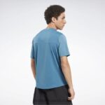 رجال فولاذي أزرق s23-r أكتيفشيل رياضي تي شيرت Reebok 0NZ0F1260 - Image 3