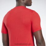 رجال ناقلات الأحمر الحياة ليست متفرج رياضة الجرافيك تي شيرت Reebok 0NZ0F1295 - Image 5