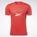 رجال ناقلات الأحمر الحياة ليست متفرج رياضة الجرافيك تي شيرت Reebok 0NZ0F1295 - Image 6