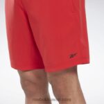 رجال ناقلات الأحمر شورت جاهز للتمارين الرياضية Reebok 0NZ0F1135 - Image 4