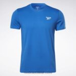 رجال ناقلات الأزرق تي شيرت كلاسيكيات الهوية Reebok 0NZ0F1268 - Image 6
