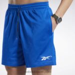 رجال ناقلات الأزرق شورت شبكي لدوري المدينة Reebok 0NZ0F1237 - Image 8