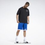 رجال ناقلات الأزرق شورت شبكي لكرة السلة Reebok 0NZ0F1319 - Image 2