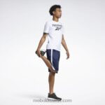 رجال ناقلات البحرية شورت شبكي جاهز للتمارين الرياضية Reebok 0NZ0F1356 - Image 2