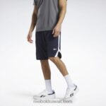 رجال ناقلات البحرية شورت شبكي جاهز للتمارين الرياضية Reebok 0NZ0F1197
