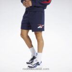 رجال ناقلات البحرية شورت فخور بعلامة تجارية كلاسيكية Reebok 0NZ0F1222