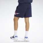 رجال ناقلات البحرية شورت فخور بعلامة تجارية كلاسيكية Reebok 0NZ0F1222 - Image 3