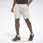 رجال هيذر رمادي متوسط شورت الهوية Reebok 0NZ0F1330