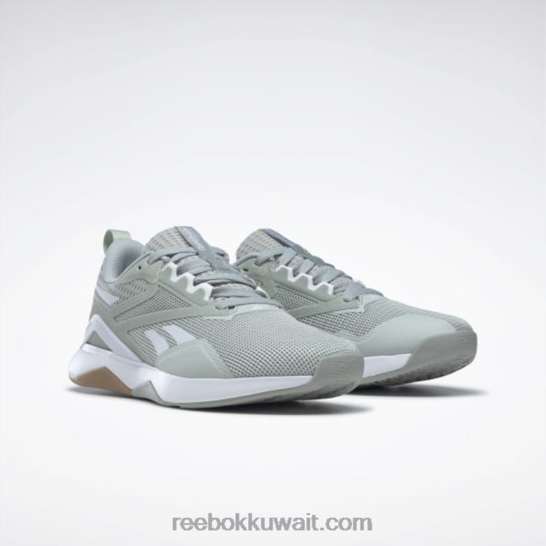 رذاذ البحر / ftwr أبيض حذاء تدريب nanoflex tr 2.0 للنساء Reebok 0NZ0F152 - Image 3