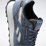 رمادي بارد 6 / أزرق أردواز / أسود أساسي أحذية جلدية كلاسيكية Reebok 0NZ0F39 - Image 11
