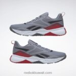 رمادي بارد / أسود أساسي / رمادي بارد 6 أحذية تدريب الرجال nfx Reebok 0NZ0F1323 - Image 9