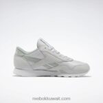 رمادي بارد / رذاذ البحر / أبيض ftwr أحذية نسائية نايلون كلاسيكية Reebok 0NZ0F268 - Image 2