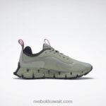 رمادي غامق / أسود أساسي / وردي ذري حذاء نسائي من zig dynamica Adventure Reebok 0NZ0F92 - Image 2