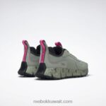 رمادي غامق / أسود أساسي / وردي ذري حذاء نسائي من zig dynamica Adventure Reebok 0NZ0F92 - Image 4