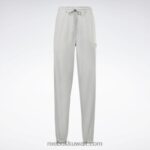 رمادي نقي 3 هوية ناقلات متماسكة السراويل المسار Reebok 0NZ0F391 - Image 6
