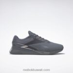 رمادي نقي 6 / رمادي نقي 7 / رمادي داكن ميت s23 أحذية نسائية nano x3 Reebok 0NZ0F18