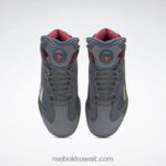 سبيكة / أزرق شجاع / صهارة غنية DC شاك عتاق أحذية كرة السلة Reebok 0NZ0F29 - Image 8