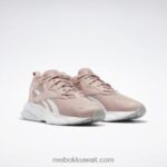 سموكي روز / أبيض فتور / رمادي نقي 3 أحذية نسائية hexalite تراث Reebok 0NZ0F303 - Image 5