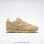 صحارى / أبيض أحذية جلدية كلاسيكية تموج Reebok 0NZ0F941