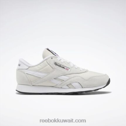 ضباب الصباح / ftwr أبيض / أسود أساسي حذاء نايلون كلاسيكي Reebok 0NZ0F425