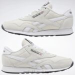 ضباب الصباح / ftwr أبيض / أسود أساسي حذاء نايلون كلاسيكي Reebok 0NZ0F425 - Image 9