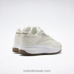 طباشير / أبيض ftwr / أزرق متجه أحذية نسائية جلدية كلاسيكية sp إضافية Reebok 0NZ0F176 - Image 4