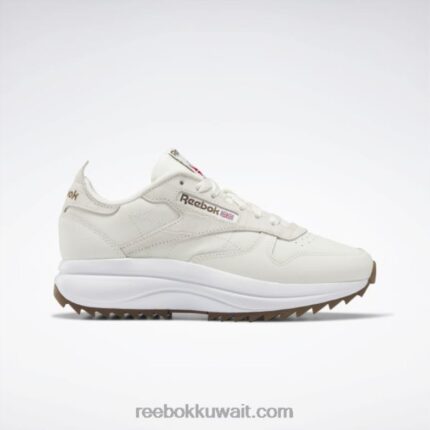 طباشير / أبيض ftwr / أزرق متجه أحذية نسائية جلدية كلاسيكية sp إضافية Reebok 0NZ0F176