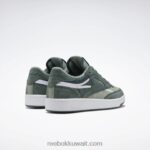 طباشير أخضر / تناغم أخضر / أبيض قدم حذاء كلوب سي 85 فنتاج Reebok 0NZ0F159 - Image 4
