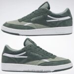 طباشير أخضر / تناغم أخضر / أبيض قدم حذاء كلوب سي 85 فنتاج Reebok 0NZ0F159 - Image 9