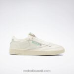 طباشير / بيبر وايت / غلين جرين حذاء كلوب سي 85 فنتاج Reebok 0NZ0F11
