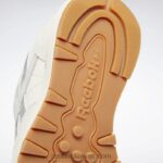 طباشير / رمادي نقي 2 / فضي غير لامع الأحذية الجلدية الكلاسيكية sp للنساء Reebok 0NZ0F179 - Image 8